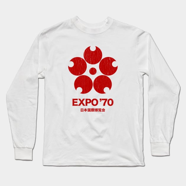 Japanese Expo '70 Long Sleeve T-Shirt by trev4000